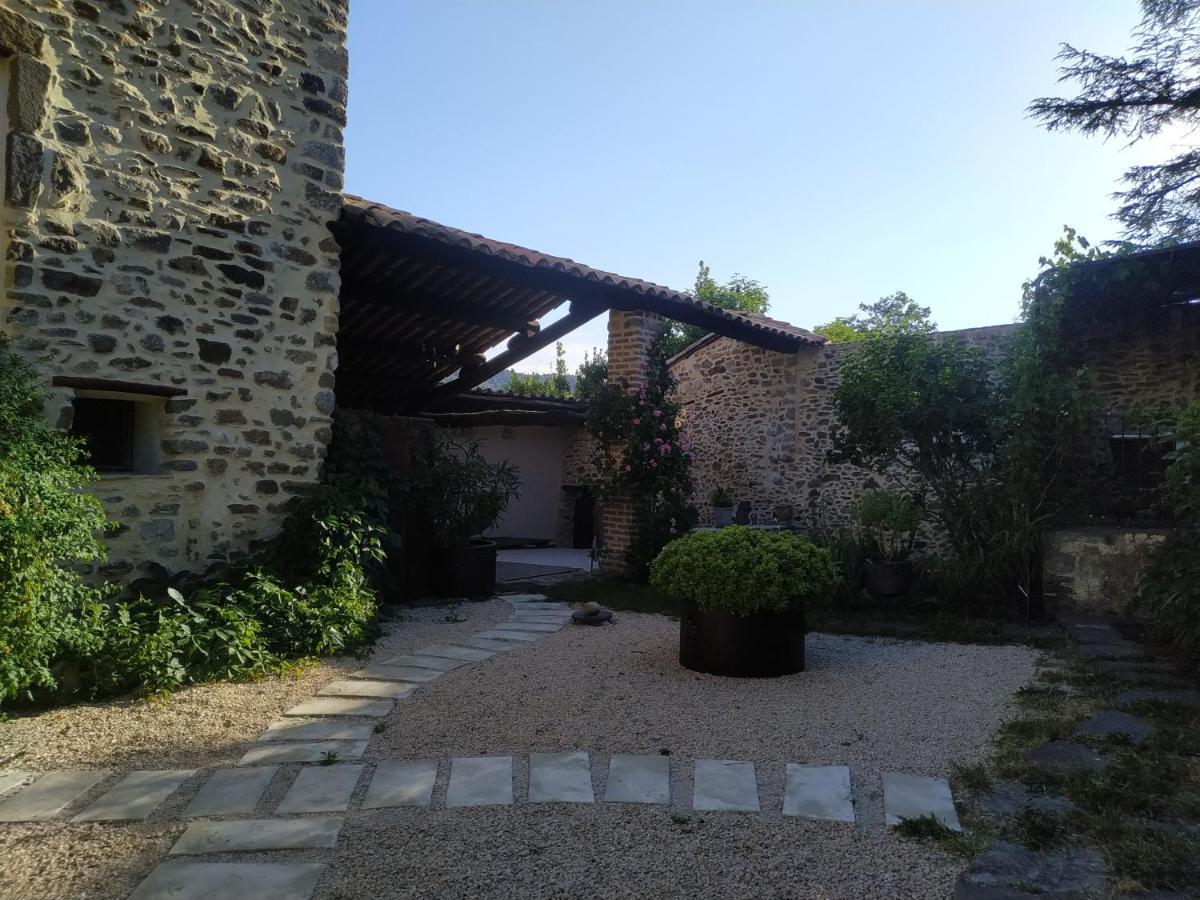 La Ferme Ranc - Gite Le Cosy Gagnières Eksteriør billede